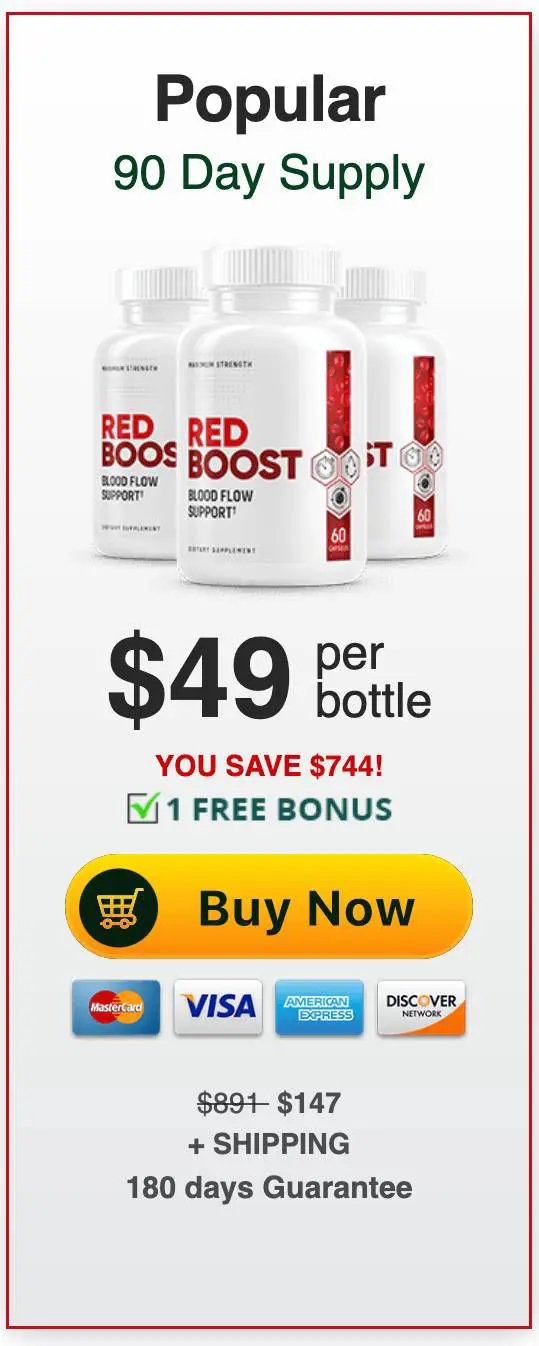red boost 3 bottle price